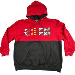 Akademiks AKA‎ Revolution Graphic Pullover Hoodie Sweatshirt Size 3XL